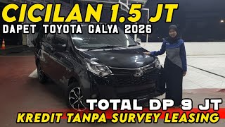 TOYOTA CALYA 2026 TERBARU CICILAN 1.7 JUTA PROMO MOBIL MURAH 10 JUTAAN