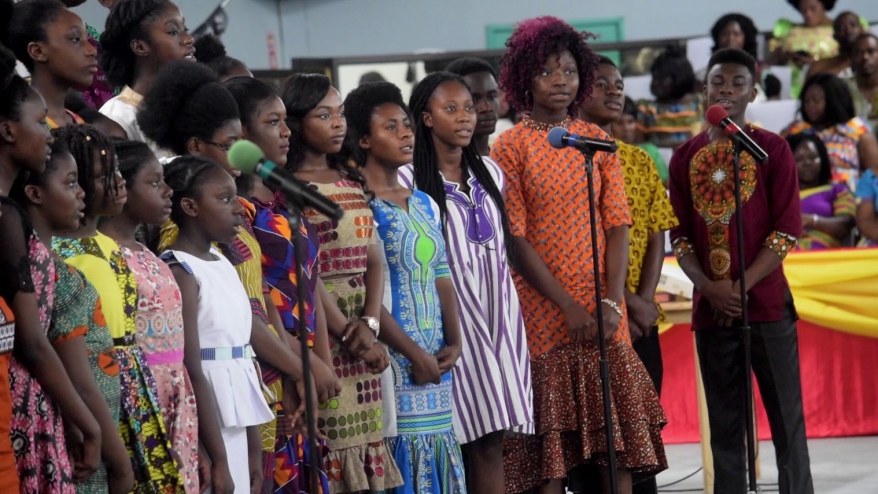 "Hallelujah! God is Great!" First Ghana SDA Church Youth Choir July