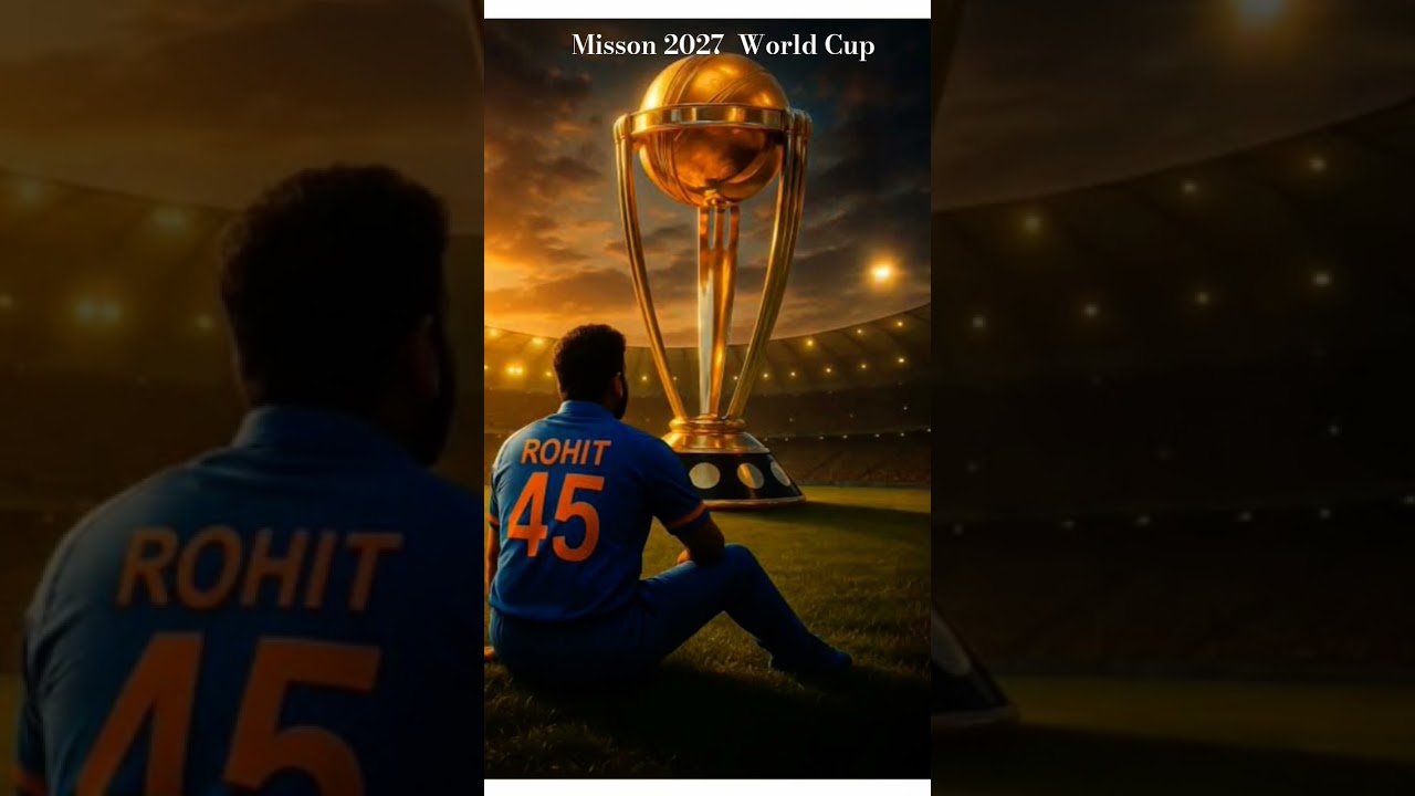 mission 2027  world cup  of Rohit sharma 
