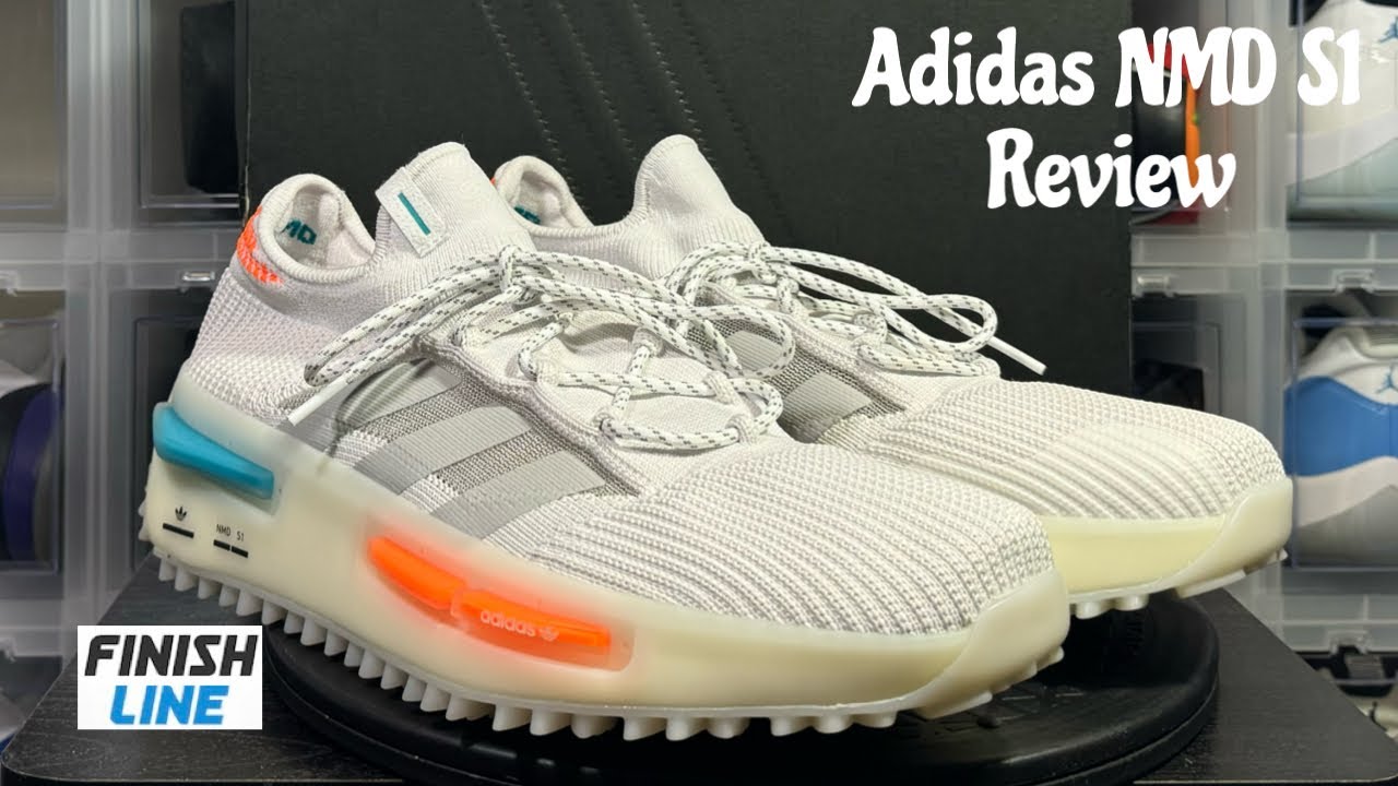 Adidas NMD S1 White Blue Orange Review. NMD S1 Review. #adidasnmd