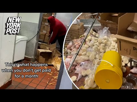 Chicago Popeyes employee seen destroying restaurant after allegedly not getting paid for a month