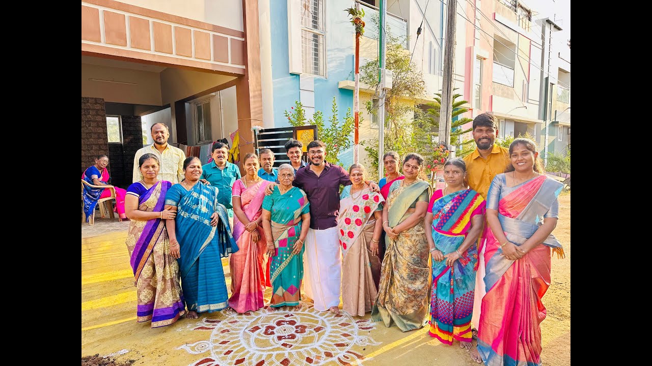 Veetla முகூர்த்தகால் போடாச்சு 💕 -  Vibe starts 😍| Wedding |Family Goals | Mugurthakaal | Function