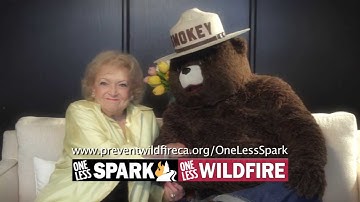 Betty White "One Less Spark, One Less Wildfire" PSA 60 seconds