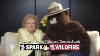 Betty White "One Less Spark, One Less Wildfire" PSA 60 seconds