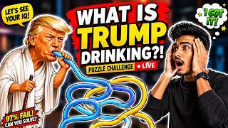 🧠 Only Geniuses Can Solve These Math Puzzles! 🔴 LIVE