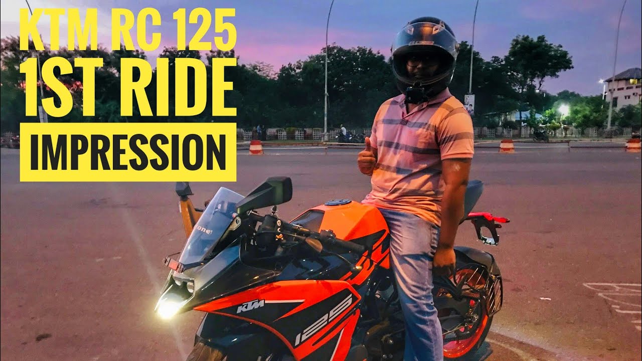 KTM RC 125 1st impression Riding openion ||