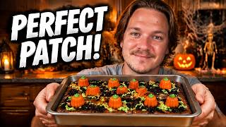 Don't Miss Out On These Pumpkin Patch Brownies