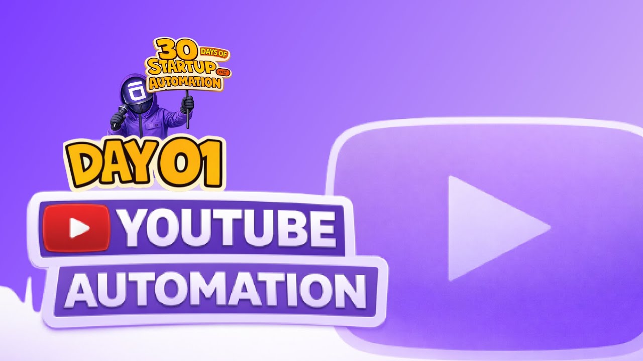Complete AI YouTube Automation Workflow 2026 | StartupAutomationOS Day 1