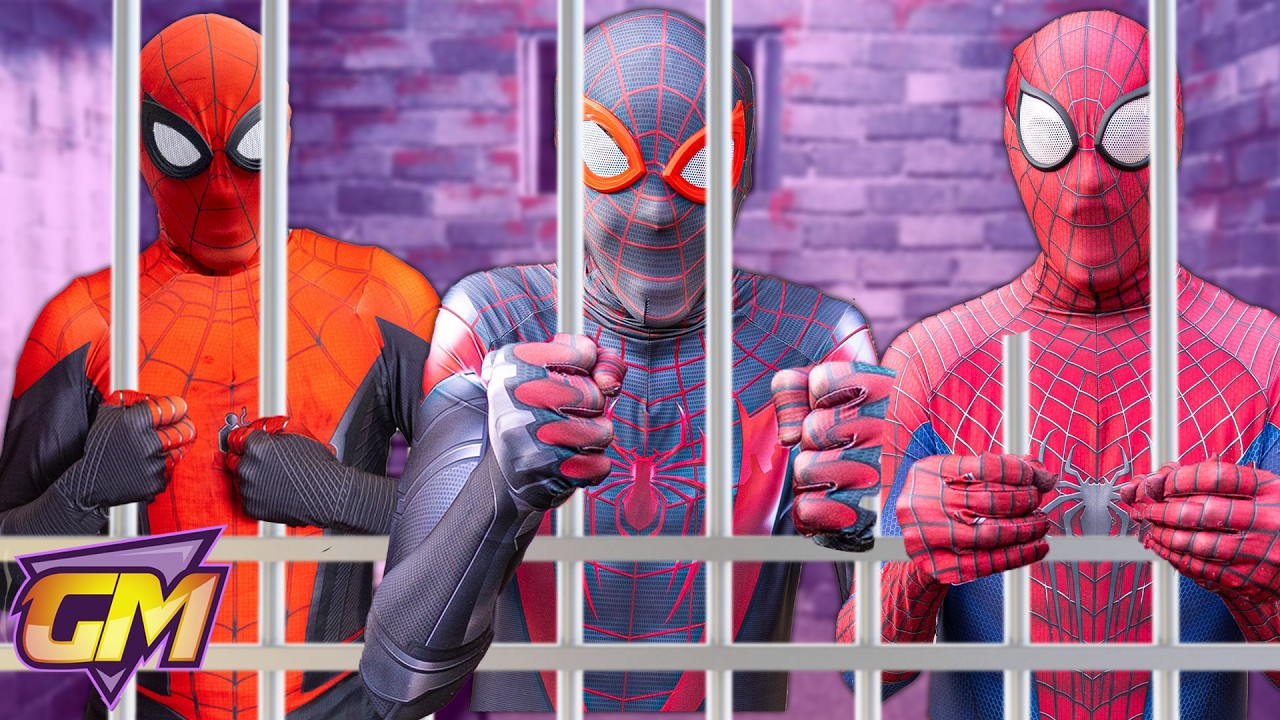 Venom VS Spider-Men - Can They Escape?