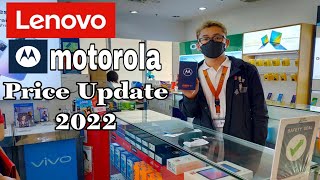 LENOVO, MOTOROLA, Price Update 2022, edge 20 FUSION, moto g50 5G, e40, e7i, LENOVO Tab M10, Tab M8