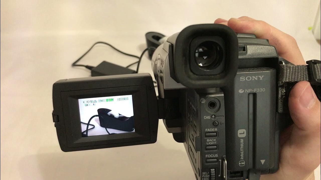 Sony CCD-TRV58 Verification - YouTube