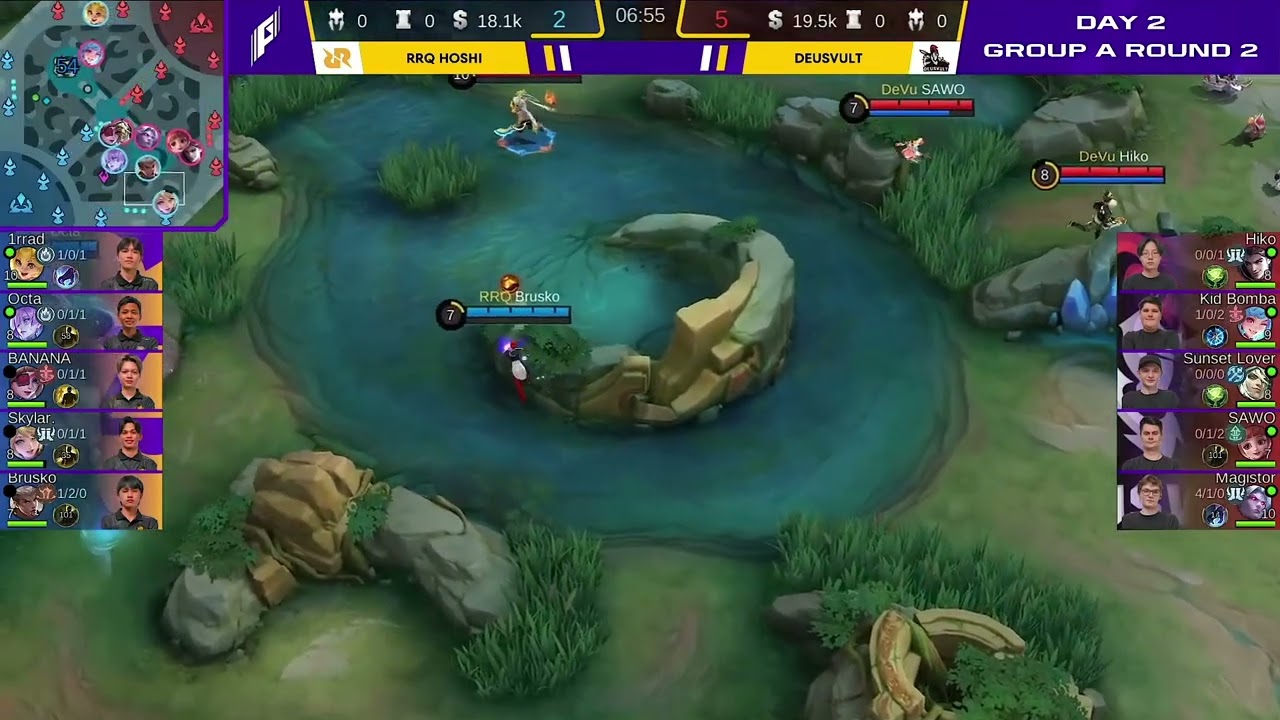 RRQ Hoshi vs Deus Vult Game 3 | Day 2 Group Stage BO3 | GOTF 2024