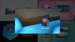 Youtube Endscreens V4 DaVinci Resolve Templates