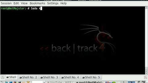 BackTrack 4 download videos from YouTube !