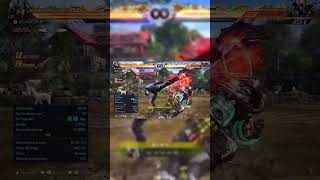 GR13F’S  KDash side wall combo #tekken8 #fgc #gaming #streamer #fypシ #viral #shorts #practice