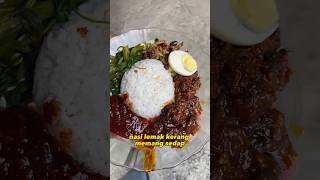 Port Rahsia Untuk Sarapan di Semenyih #youtubeshorts #nasilemak #scrambledeggs #@SAFSAChannel