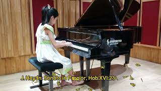 Nguyễn Ngọc Thùy Chi plays Bach Sinfonia No.13, BWV 799 & Haydn Sonata in F, Hob.XVI:23 (3rd mvt)