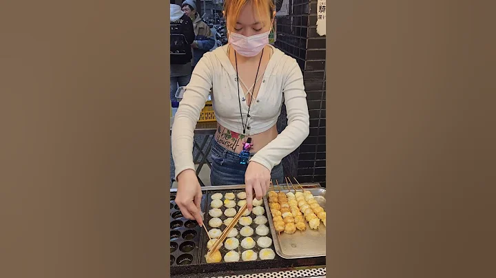 Taiwanese Street Food Shilin Night Market #shorts - DayDayNews