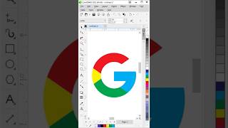 Coreldraw म Google क Logo कस बनय ? How To Make Google Logo In Coreldraw Hindi Tutorial X21