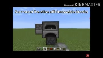 How to Build a Slime block Launch Pad in Minecraft *Easy*