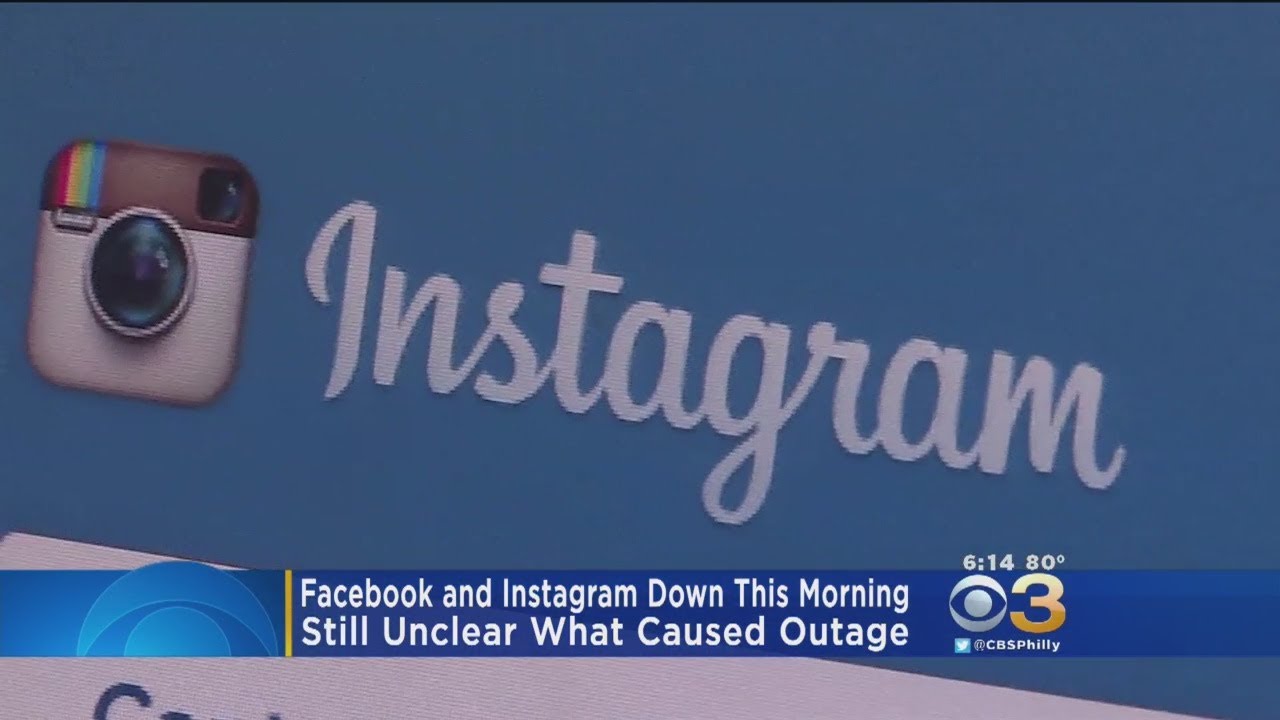 Still Unclear On Cause For Facebook, Instagram Outage