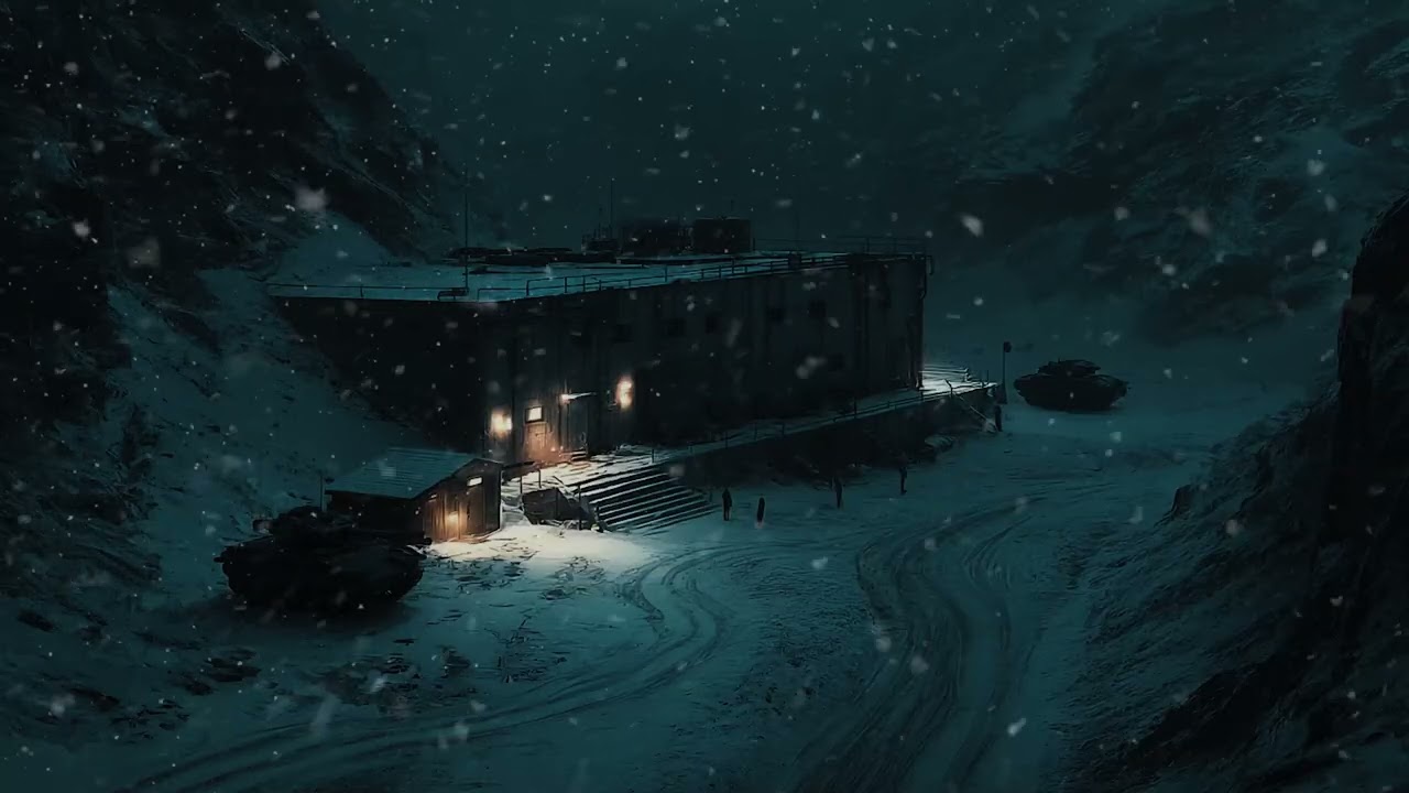 Frozen Wasteland Shelter ❄️ Heavy Blizzard Ambience for Calm & Sleep