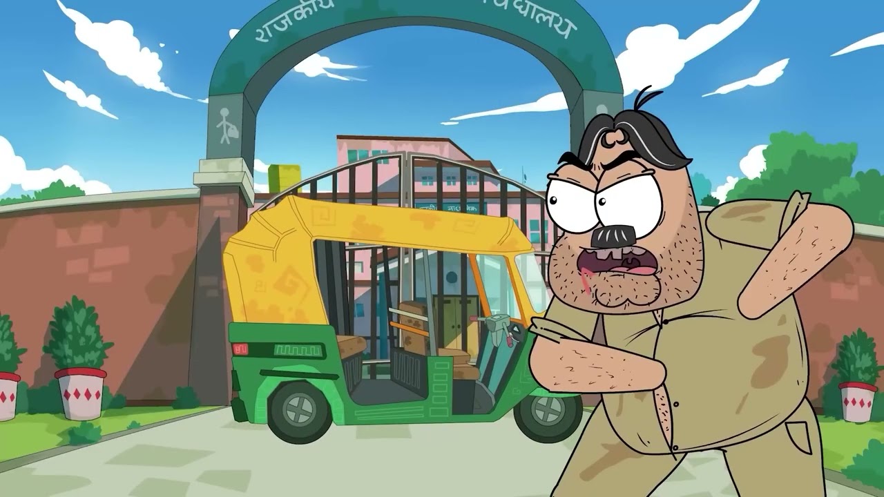 Scary Indian High School | EP 01 | ft.Van Driver Vs Auto Driver | HardToonz