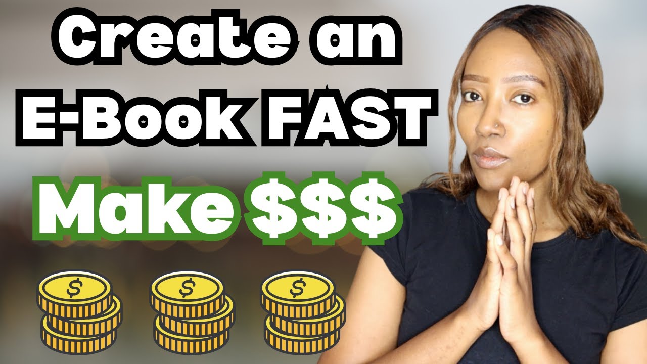 Use This To Create an eBook Fast & Make Money (Not Canva/Chat GPT)