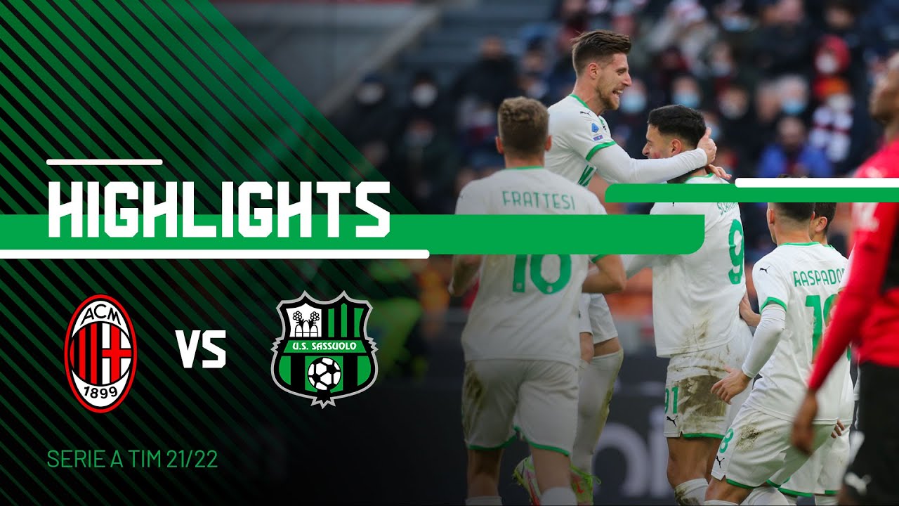 Milan-Sassuolo 1-3 | Highlights 2021/22