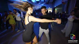 Gabriel Gaboland & Alina Vakhner - Salsa Social Dance At World Stars Salsa Festival 2022