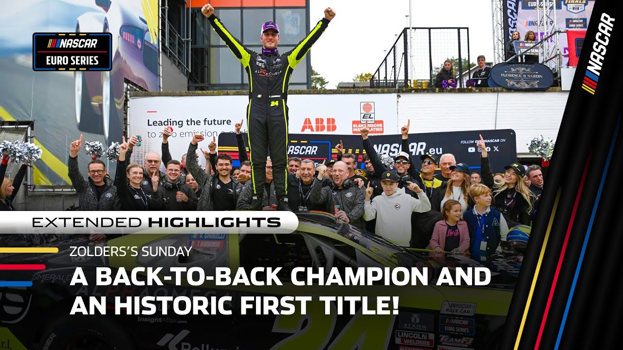 Расширенный обзор гонок: финал Евросерии NASCAR 2025 02