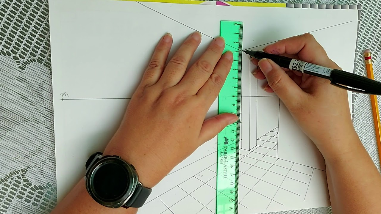 Perspectiva oblicua en un espacio interior - YouTube