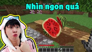 Vinh Ăn Trái Dưa Hấu Minecraft Lúc 2548 Tỷ Năm Sau Nhìn Đẹp Thật Sự ?? PHẢI NÓI LÀ NGON THẬT ...