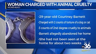 Woman charged with animal cruelty
