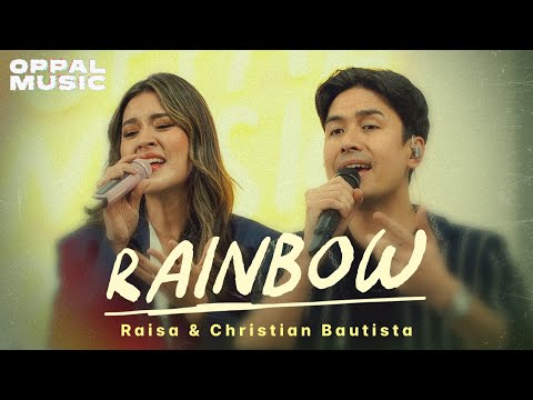 Christian Bautista feat Raisa - Rainbow [Live] | Oppal Music