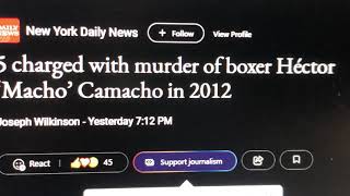 Celebrity 5 charged with murder of Boxer Hector “Macho” Camacho Net Worth