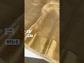 Tissue silk saree with embroidery &amp;sequence work butti with jaquard weaving border &amp; Contrast blouse