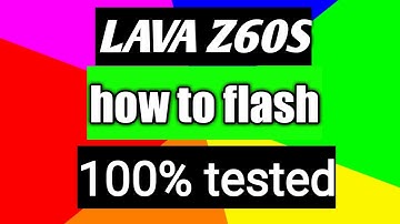 LAVA Z60S|FLASHING|FRP UNLOCK|FLASH FILE DOWNLOAD|GOGLE BYPASS|LOCK REMOVE|DEAD RECOVER done