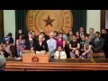 Barbara Humphries - News Conference on Texas HB 3785