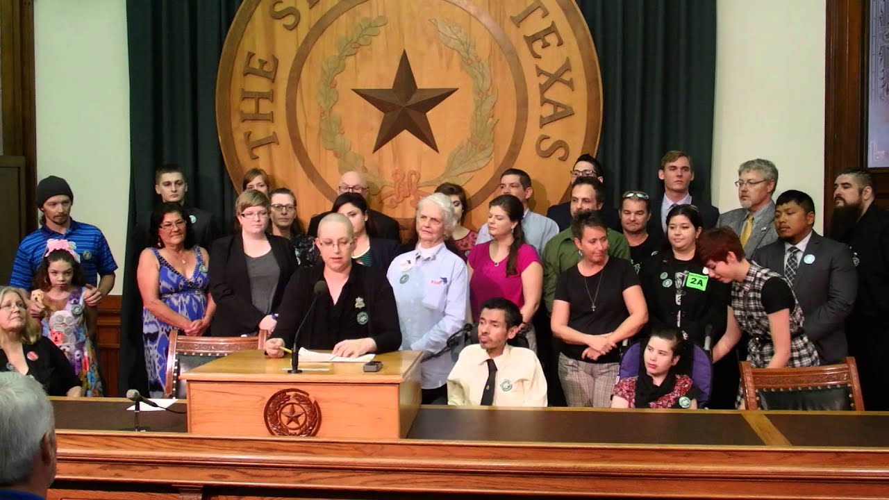 Barbara Humphries - News Conference on Texas HB 3785