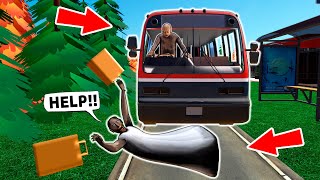 Granny vs Crazy Bus - funny horror animation parody (p.117)