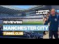 Reviewing manchester citys tunnel club  greeting haaland 