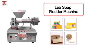 Automatic Small Bar Soap Mini Plodder Machine