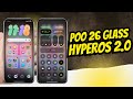 Tema Poo 26 Glass iPhone Style HyperOS 2 0 Xiaomi Redmi Poco