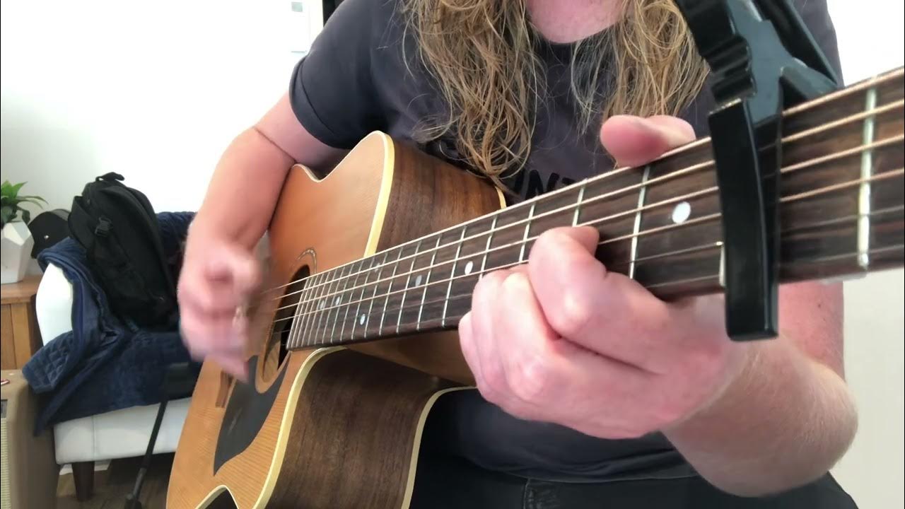 Wonderwall Oasis guitar lesson strumming pattern slow medium fast tempos YouTube