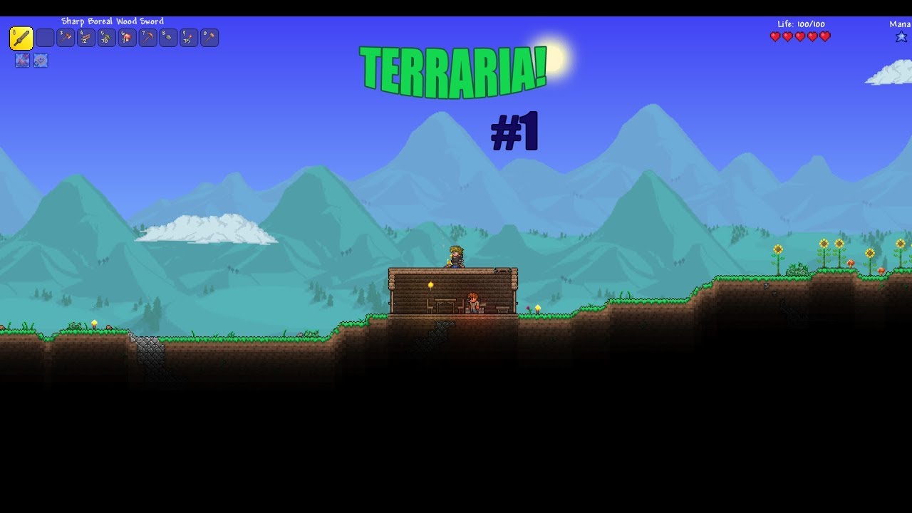 A Whole New World... Terraria Let's Play 1 YouTube