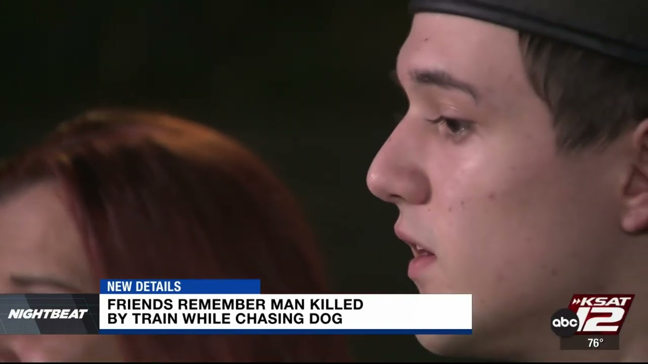 Friends ask public to help save dog after owner fatally struck by train