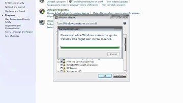 How to add IIS (Internet information service) to windows 7