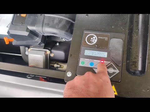 Daily VLOG #10 Starting a gas generator from a gas cylinder Automatic switching on of the reserve