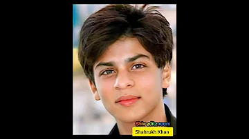 Shahrukh Khan 👑srk transformation 1965 to 2022✅ #shahrukhkhan #transformation #short ✅